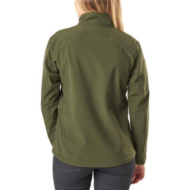 Куртка 5.11 Tactical жіноча Women' Sierra Softshell Jacket (Moss) L - зображення 2