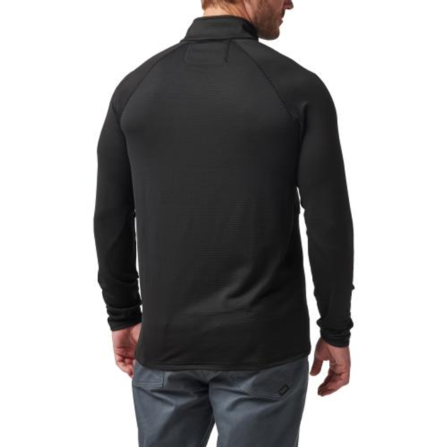 Куртка 5.11 Tactical флисовая Stratos Full Zip (Black) 2XL - изображение 2