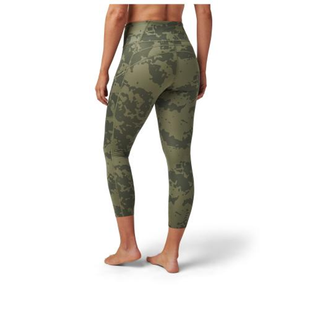 Штани 5.11 Tactical (капрі) жіночі PT-R Kaia Capri (Ranger Green Camo) S - зображення 2