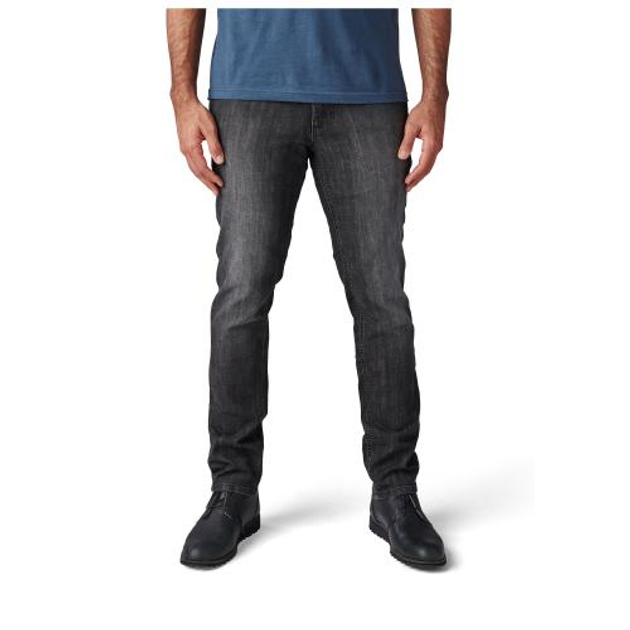 Штаны джинсовые 5.11 Tactical Defender-Flex Slim Jean (Stone Wash Charcoal) 36-30 - изображение 2