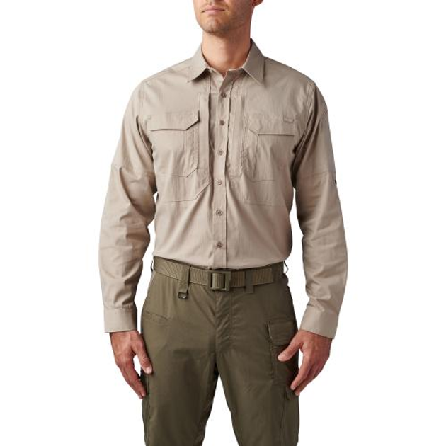 Сорочка 5.11 Tactical ABR Pro Long Sleeve Shirt (Khaki) 2XL - зображення 1