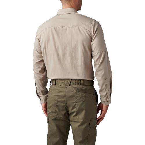 Сорочка 5.11 Tactical ABR Pro Long Sleeve Shirt (Khaki) 2XL - зображення 2