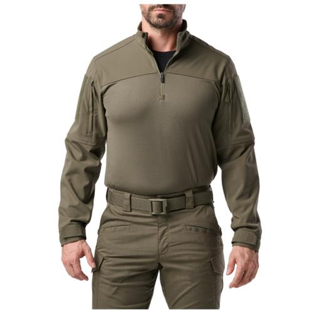 Сорочка 5.11 Tactical Cold Weather Rapid Ops Shirt (Ranger Green) XL - зображення 1