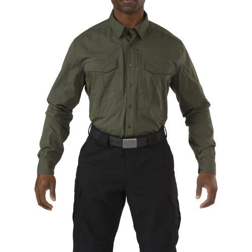 Рубашка 5.11 Tactical STRYKE LONG SLEEVE SHIRT (Tdu Green) 3XL - зображення 1