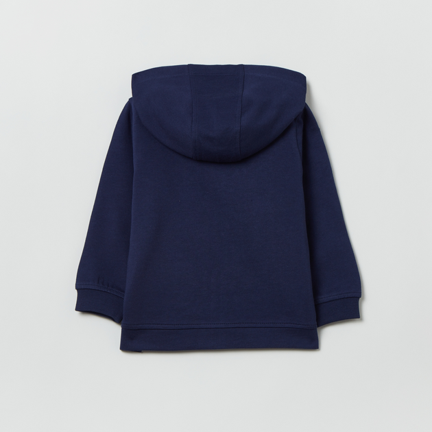 Bluza dla dziewczynki rozpinana z kapturem OVS 1844191 92 cm Granatowa (8056781819593) - obraz 2