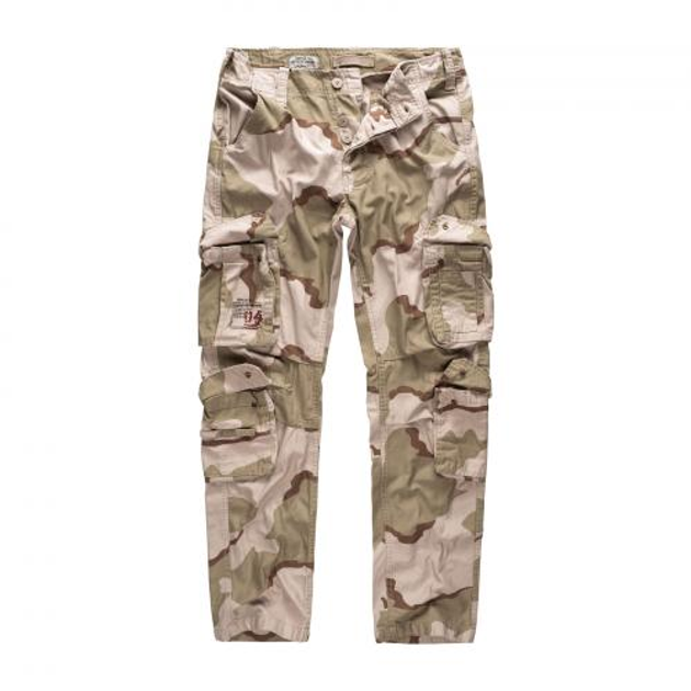 Штани SURPLUS AIRBORNE TROUSERS SLIMMY Surplus Raw Vintage 3 Color Desert, XL (3 кольори пустелі) Тактичні - зображення 1