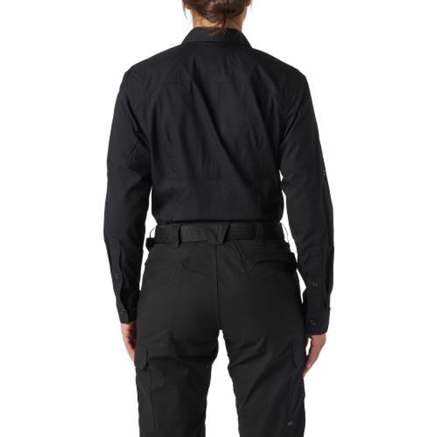 Сорочка жіноча 5.11 Tactical Women's ABR Long Sleeve Shirt 5.11 Tactical Black, XL (Чорний) Тактична - зображення 2