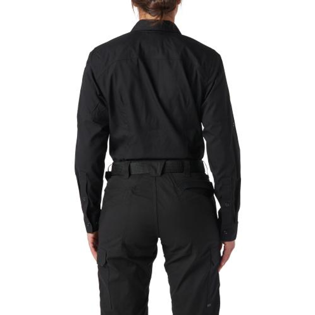 Рубашка женская 5.11 Tactical Women’s ABR Pro Long Sleeve Shirt 5.11 Tactical Black, XL (Черный) Тактическая - изображение 2