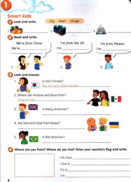 Английский язык 4 класс Рабочая тетрадь Smart Junior for Ukraine 4 Workbook Mitchell Malkogianni - изображение 4