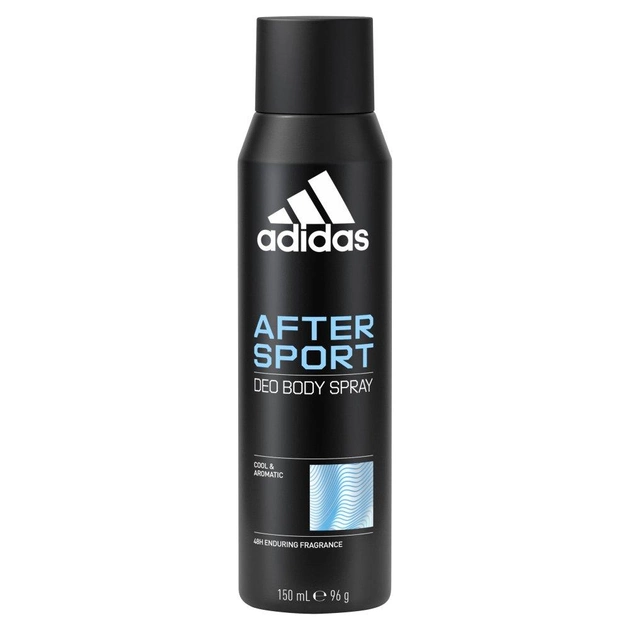 Dezodorant Adidas After Sport 150 ml (3616303441555) - obraz 1