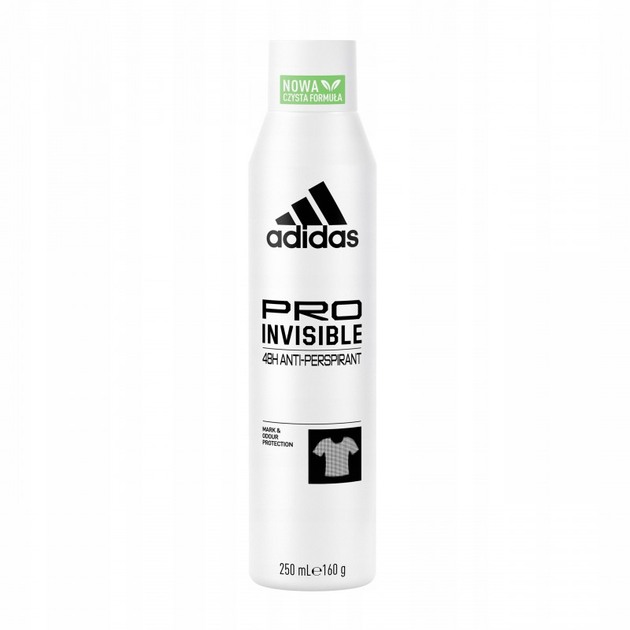 Antyperspirant Adidas Pro Invisible 250 ml (3616303440763) - obraz 1