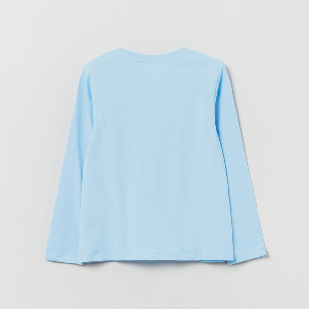 Bluza bez kaptura dziewczęca OVS 1843781 104 cm Błękitna (8056781808153) - obraz 2