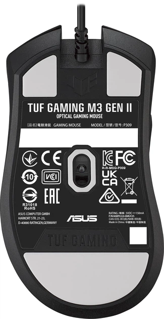Миша ASUS TUF Gaming M3 Gen II USB Black (90MP0320-BMUA00) - зображення 6