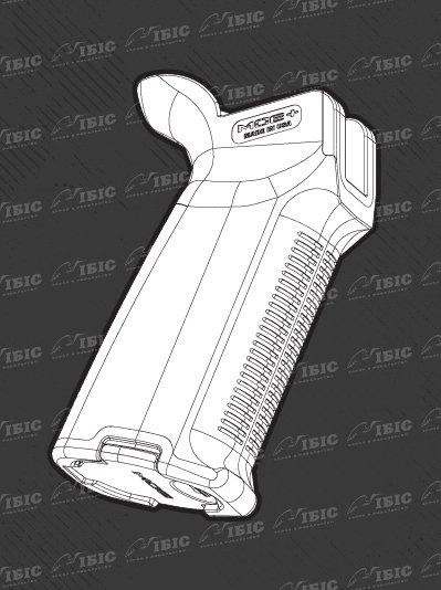 Рукоятка пистолетная Magpul MOE+Grip AR15-M16. Black - изображение 2