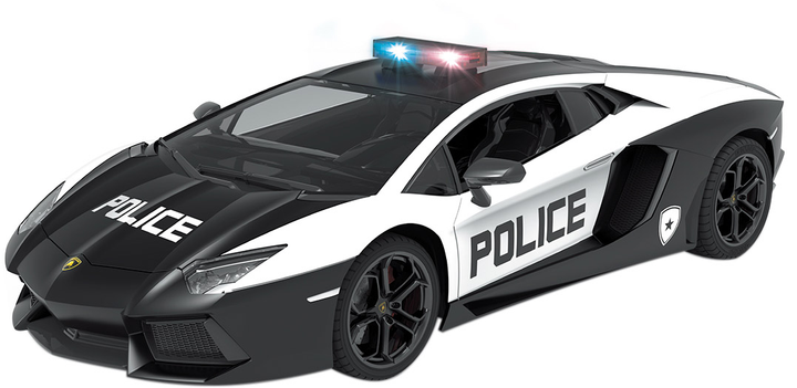 Автомобіль KS Drive на радіокеруванні Lamborgini Aventador Police (114GLPCWB) (6900007341417) - зображення 1