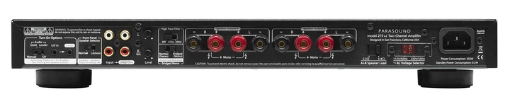 Підсилювач Parasound New Classic 275 v.2 Black - зображення 2