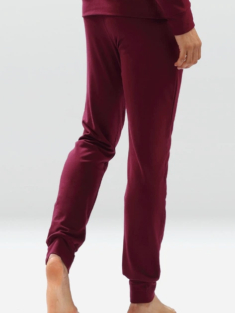 Spodnie dresowe męskie DKaren Pants Justin L Bordowe (5903251464599) - obraz 2