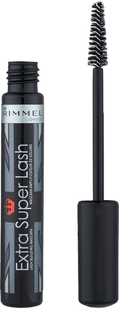 Tusz do rzęs wydłużająco-pogrubiający Rimmel London Extra Super Lash Czarny 8 ml (5012874101054) - obraz 1