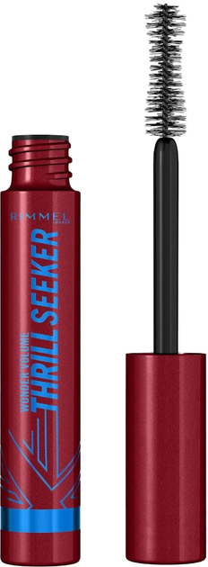 Туш для вій Rimmel London Wonder Volume Thrill Seeker Водостійка для об'єму Чорна 8 мл (3616304776328) - зображення 1