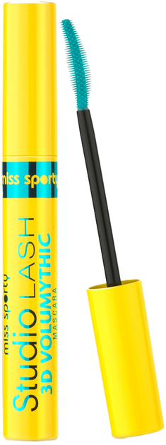 Туш для вій Miss Sporty Studio Lash 3D Volumythic для об'єму 001 Чорна 8 мл (3607340628344) - зображення 1