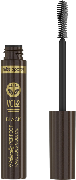 Tusz do rzęs Miss Sporty Naturally Perfect Vol.2 001 Black 8 ml (3616303416775) - obraz 1