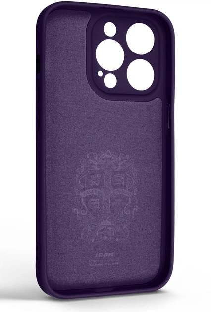 Чехол для смартфона ArmorStandart Icon Ring для Apple iPhone 14 Pro Dark Purple (ARM68712) - Фото 2 Чехол для смартфона ArmorStandart Icon Ring для Apple iPhone 14 Pro Dark Purple (ARM68712) - изображение 2