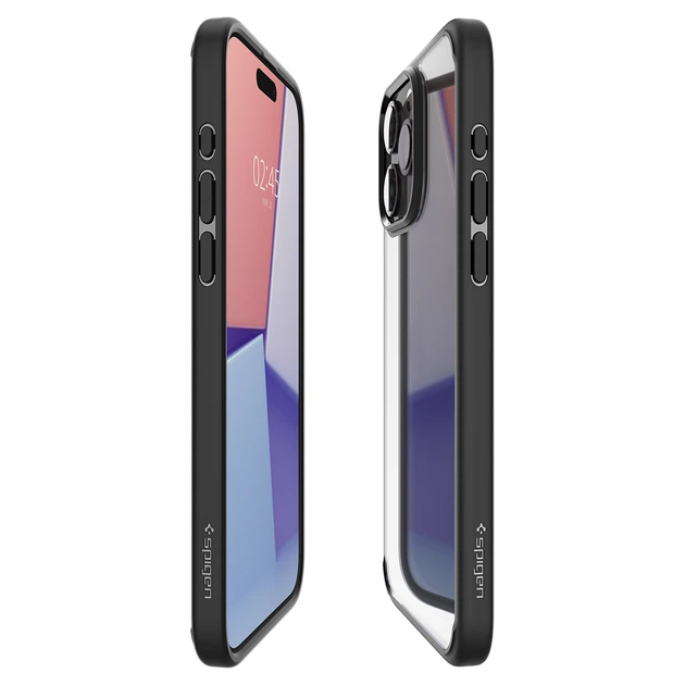 Чехол Spigen Ultra Hybrid для iPhone 15 Pro Max Matte Black (ACS06570) - изображение 4