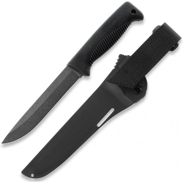 Нож Peltonen M95, покрытие PTFE Teflon, черный - изображение 1