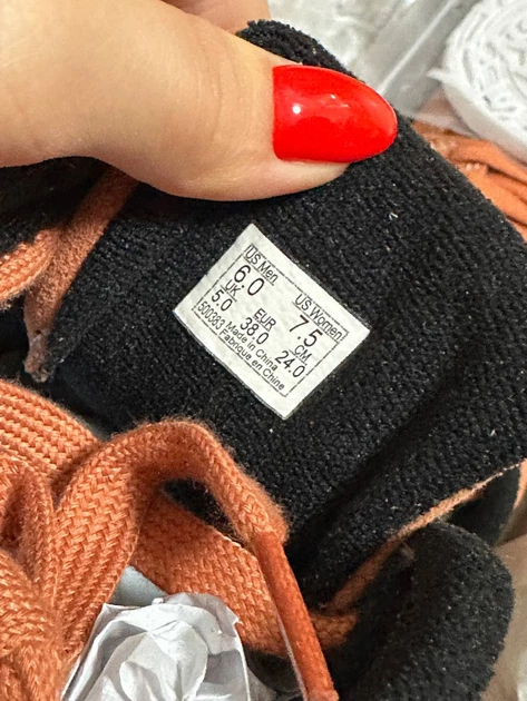 Жіночі кеди короткі Vans 38 замш колір коричневий (24 см