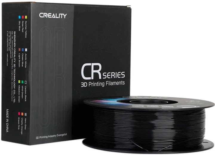 PETG-пластик Creality Filament для 3D-принтера 1.75 мм 1 кг Чорний (3301030035) - зображення 6
