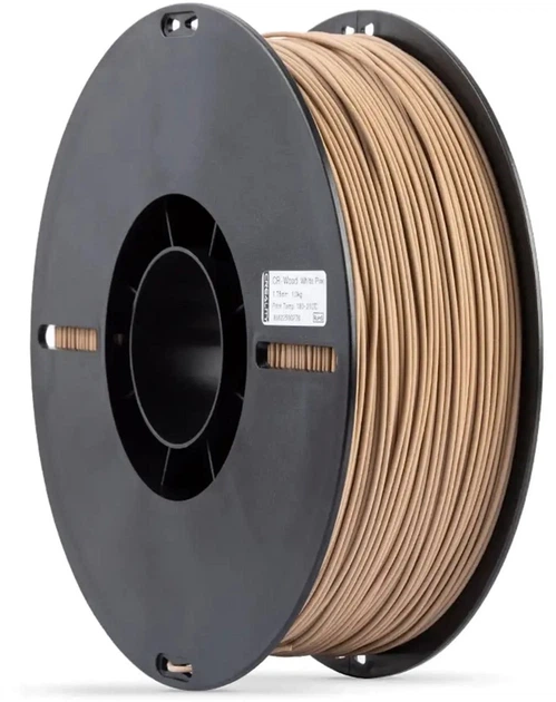 PLA-пластик Creality Filament для 3D-принтера деревина 1.75 мм 1 кг Світло-коричневий (3301130001) - Фото 2 PLA-пластик Creality Filament для 3D-принтера деревина 1.75 мм 1 кг Світло-коричневий (3301130001) - зображення 2