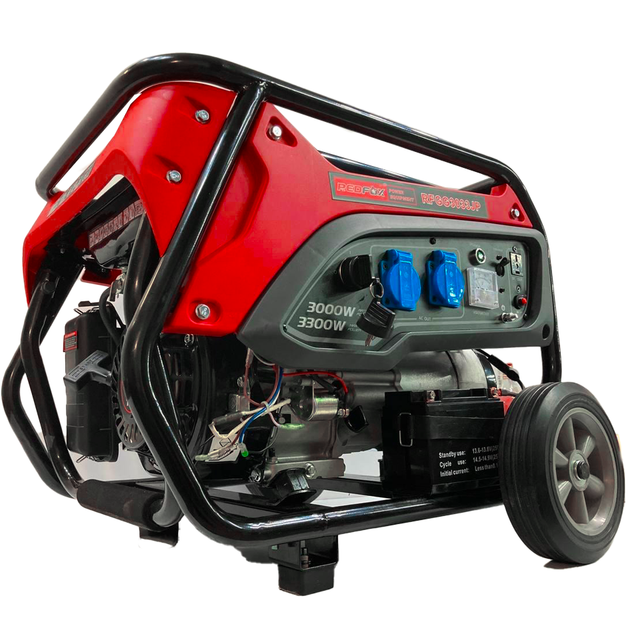 Бензиновий генератор Redfox RFGG 3033 JP - зображення 4