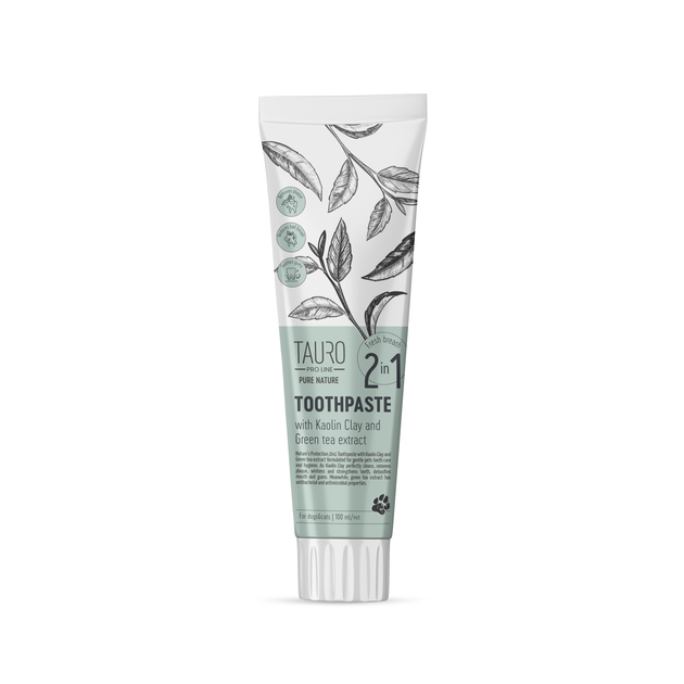 Антибактериальная зубная паста Tauro Pro Line Pure Nature 2 в 1 с ...