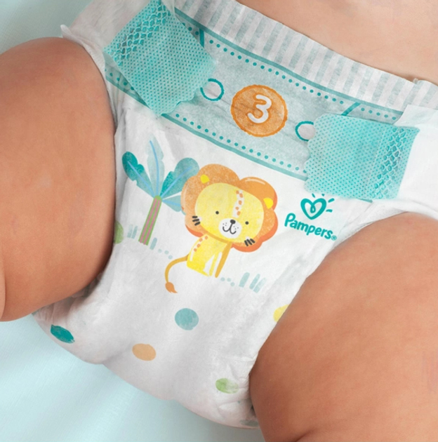 Подгузники Pampers Active Baby Размер 3 (6-10 кг) 54 шт (8001090948977 ...