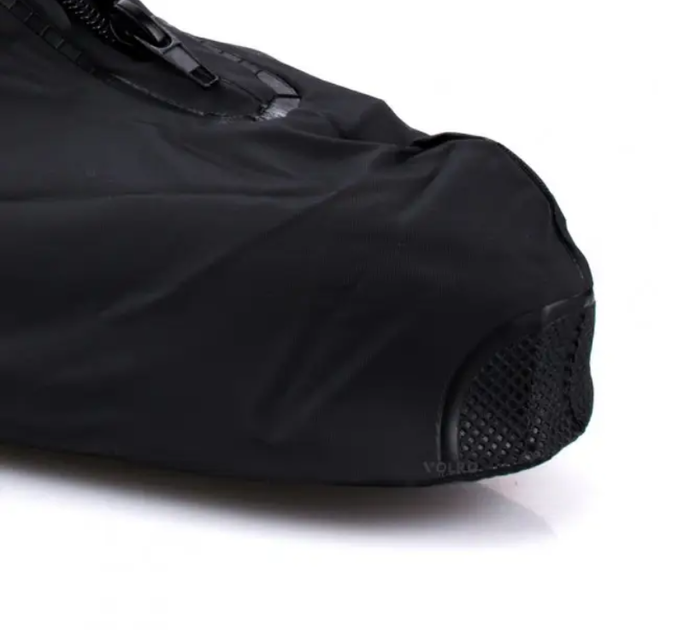 Бахіли для взуття від дощу XXXl Чорний та Рятувальний спальний термомешок 213х90 см - зображення 2