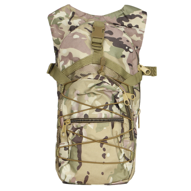 Рюкзак тактичний AOKALI Outdoor B10 20L Camouflage CP з широкими шлейками та ручкою для перенесення - зображення 2