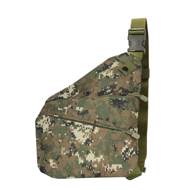 Рюкзак на одно плечо AOKALI Outdoor A38 5L Camouflage Green - изображение 1