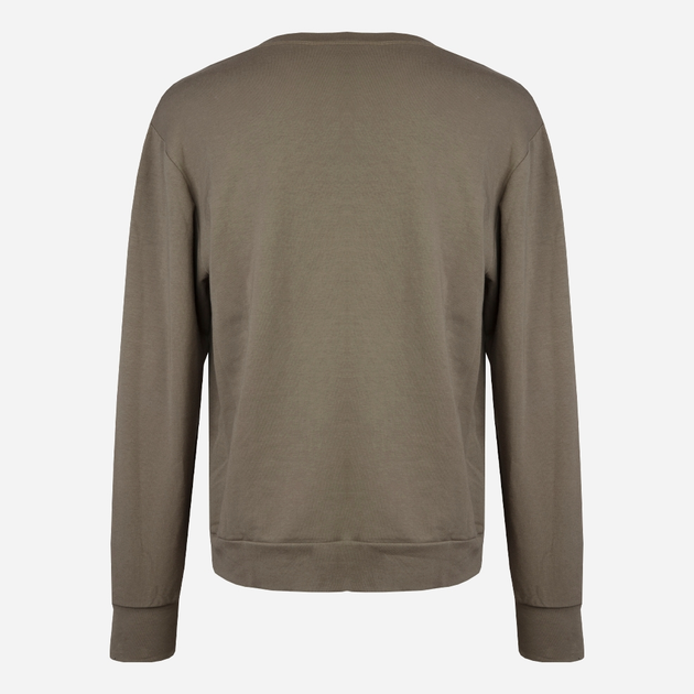 Sweter męski bawełniany DKaren Sweatshirt Justin L Khaki (5903251465039) - obraz 4