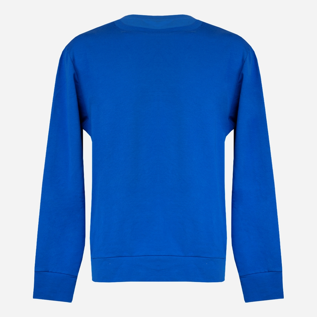Sweter męski bawełniany DKaren Sweatshirt Justin M Niebieski (5903251465107) - obraz 3