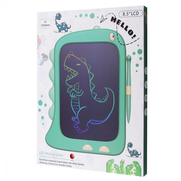 Планшет для малювання Dino 8.5 дюймів (colors) blue - изображение 2