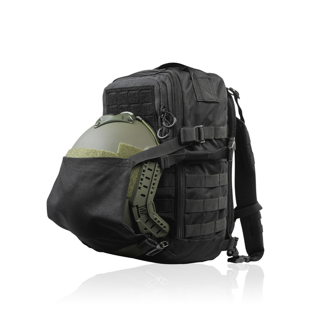 Тактический рюкзак UkrArmor DM20 28х15х40 см 20 л Черный - изображение 1