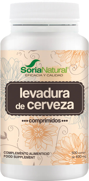 Suplement diety Alecosor Levadura Cerveza 500 tabletek (8422947060800) - obraz 1