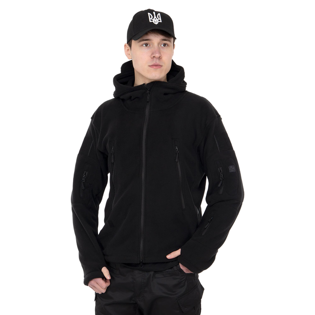 Куртка флісова Military Rangers ZK-JK6004 розмір: L (46-48) Колір: Чорний - зображення 1