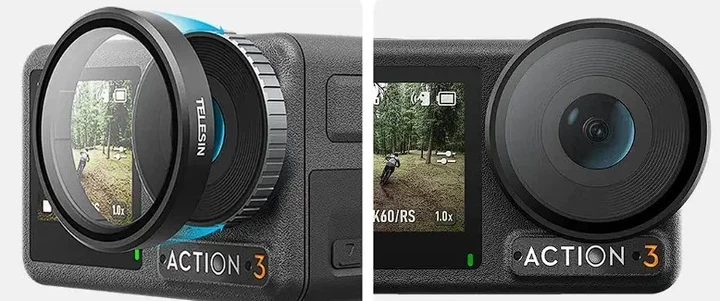 Набор фильтров для DJI Osmo Action 3/4/5pro CPL/ND8/ND16/ND32