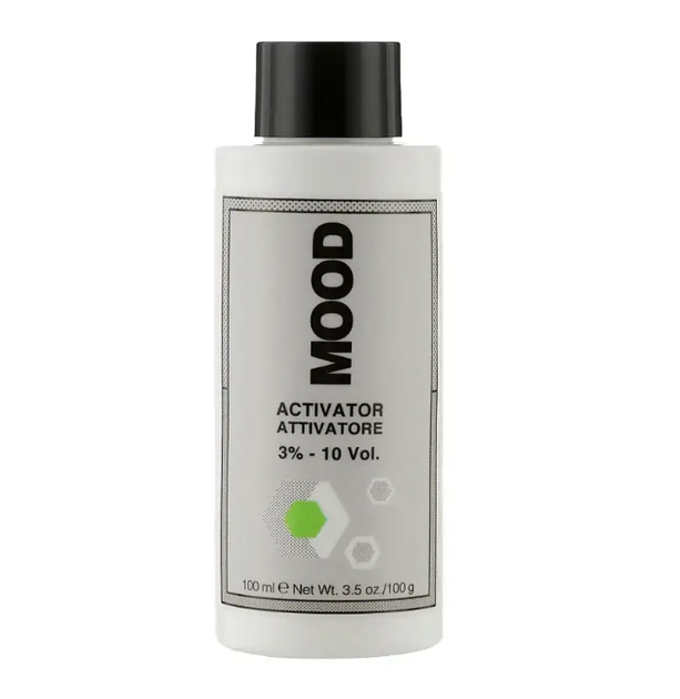 Окислительная эмульсия для окрашивания волос с Алоэ 3% 10 Vol Mood Activator, 100 мл - Фото 1 Окислительная эмульсия для окрашивания волос с Алоэ 3% 10 Vol Mood Activator, 100 мл - изображение 1