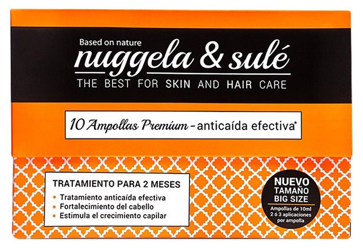 Ampułki do włosów Nuggela & Sulé Anti Hair Loss 10×10 ml (8437014761184) - obraz 1