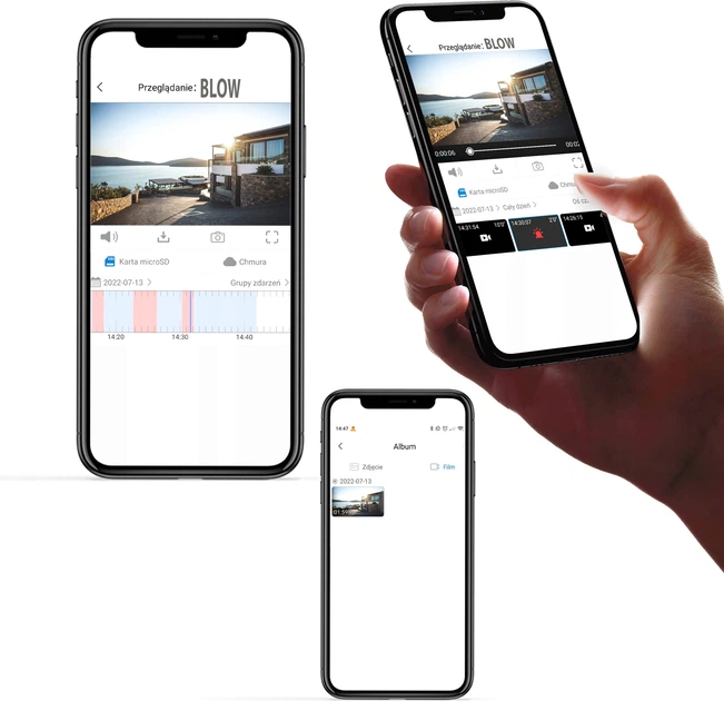 IP-камера Blow H-335 PTZ WiFi 5MP (78-823#) - зображення 4