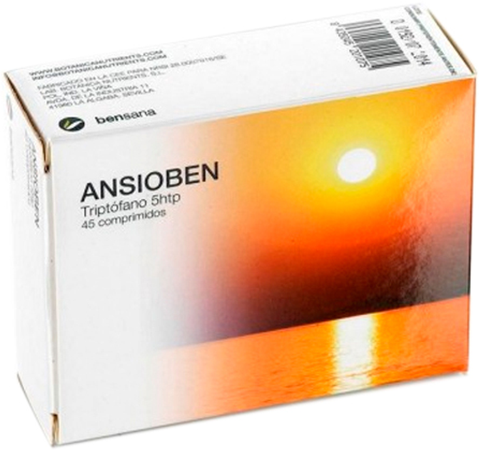 Suplement diety Bensana Ansioben (5Htp) 45 tabletek (8435045201075) - obraz 1