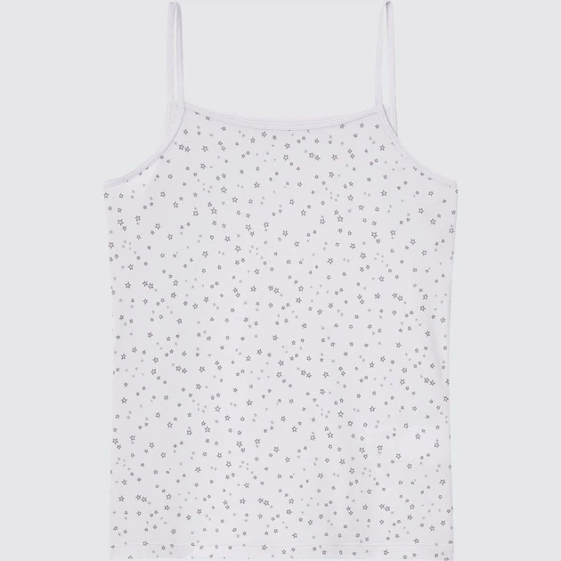 Детская майка для девочки Uniqlo 387660571 122 см Серая (1159790154) - Фото 1 Детская майка для девочки Uniqlo 387660571 122 см Серая (1159790154) - изображение 1