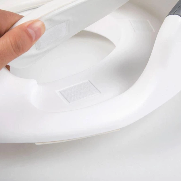 Дитяче сидіння для унітазу FreeON White-Grey - зображення 4
